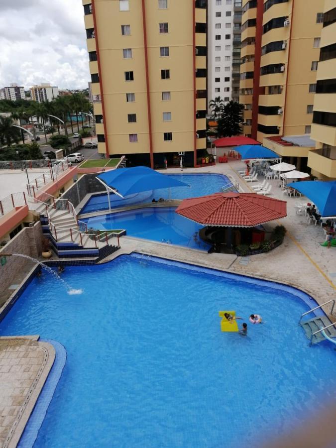 Caldas Novas - Go - Apartamento Parque Das Aguas Quentes Bloco 1 - Em Frente Clube Prive Екстериор снимка